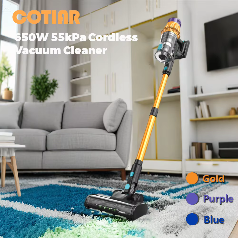 COTIAR V22 Aspirateur sans fil avec tige rétractable