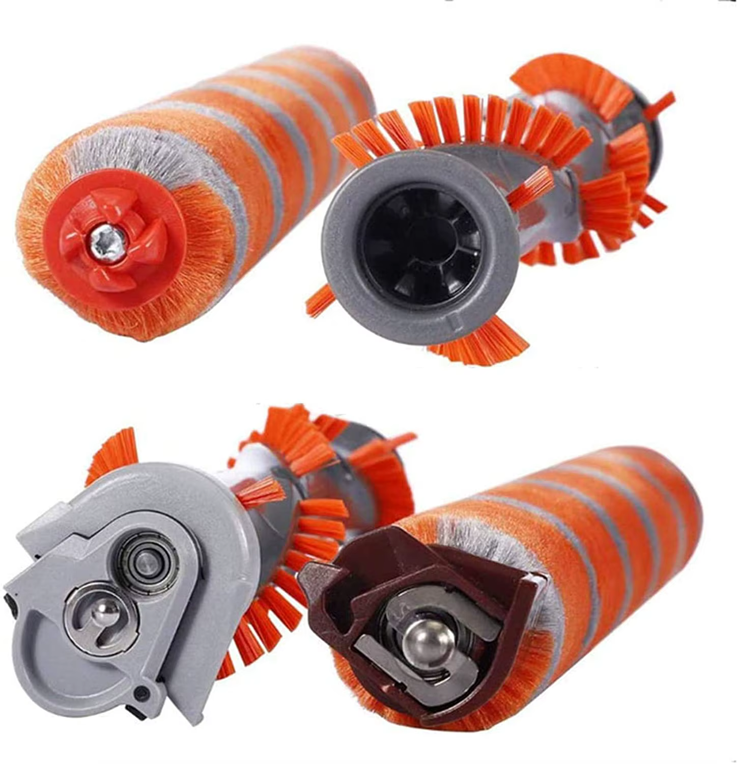 Brosse à rouleau et brosse à cheveux doux pour aspirateur Shlavabo