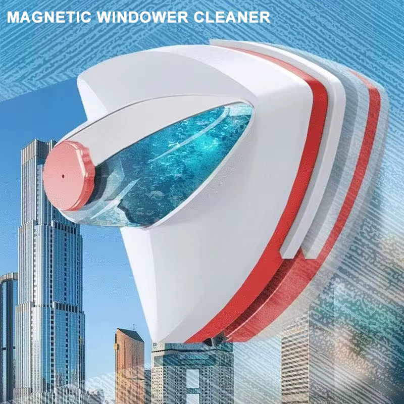 Brosse magnétique pour nettoyeur de vitres