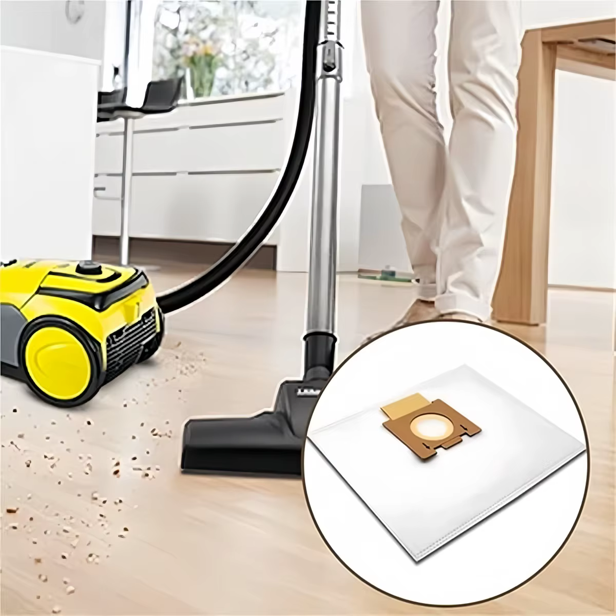 Sacs d'aspirateur pour Hoover H81/H81 Pure Epa/Telios Extra