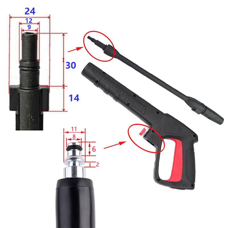Pistolet de lavage à haute pression