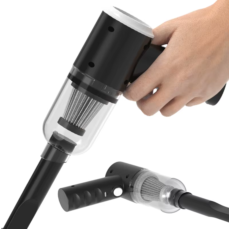 Aspirateur sans fil puissant et portable pour voiture, mini aspirateur à main à forte aspiration pour voiture et maison ▪