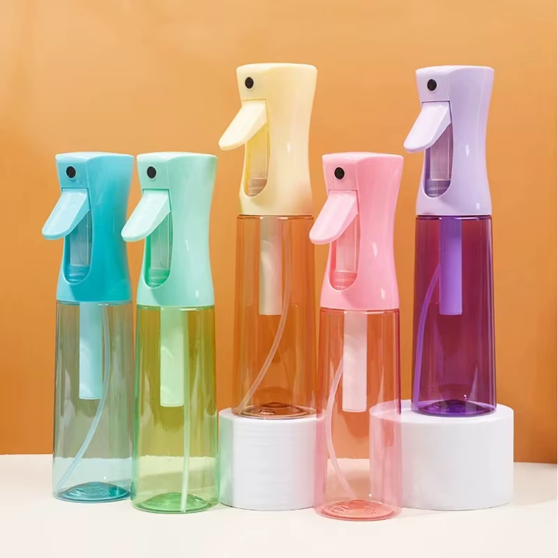 Bouteille de pulvérisation continue haute pression 200/300ML, bouteille de sous-emballage réutilisable de voyage, bouteille de pulvérisation de beauté, bouteille d'arrosage des plantes