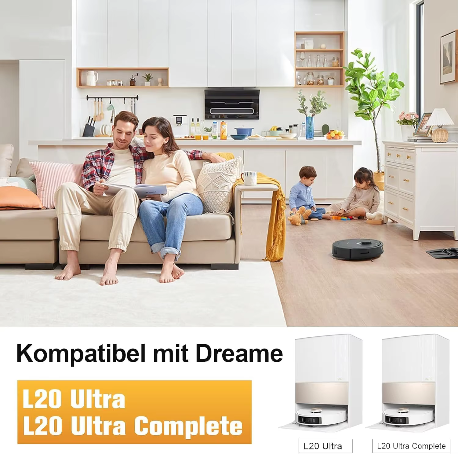 Pièces détachées pour aspirateur robot Dreame L20 Ultra