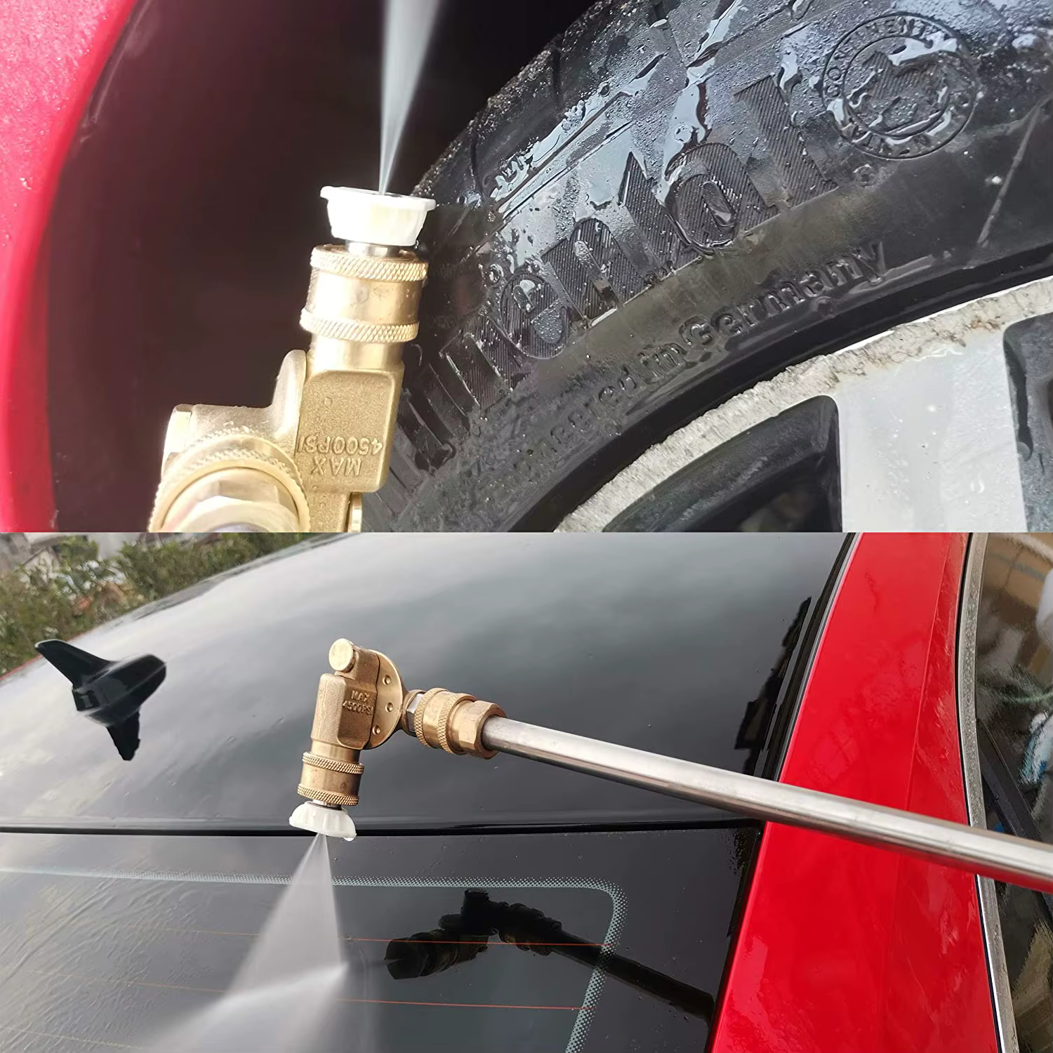 Accessoires de nettoyage de lavage à haute pression