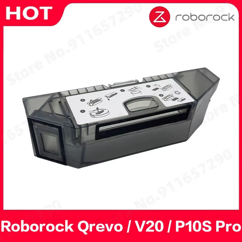 Roborock Qrevo Master / V20 / P10S Pro Nouvelle boîte à poussière pour aspirateur robot