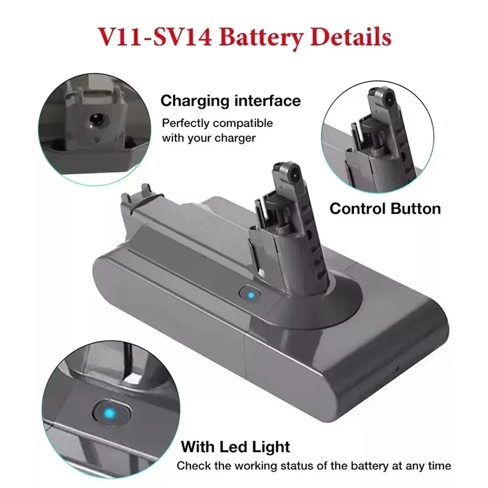 Batterie pour aspirateur sans fil Dyson V11 absolu Extra V11