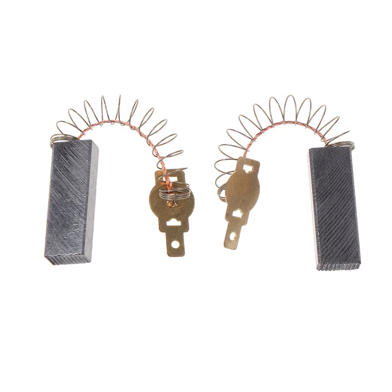 Brosses en carbone pour collecteur de poussière