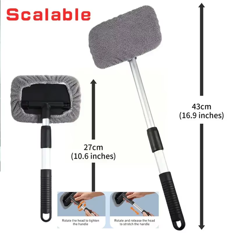 Vadrouille de nettoyage de vitres de voiture