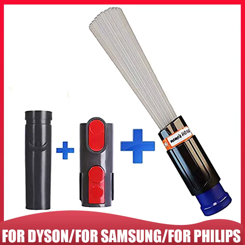 Pour Dyson/pour Samsung/pour Philips aspirateur Tubes de paille multifonctions brosse à poussière et à saleté