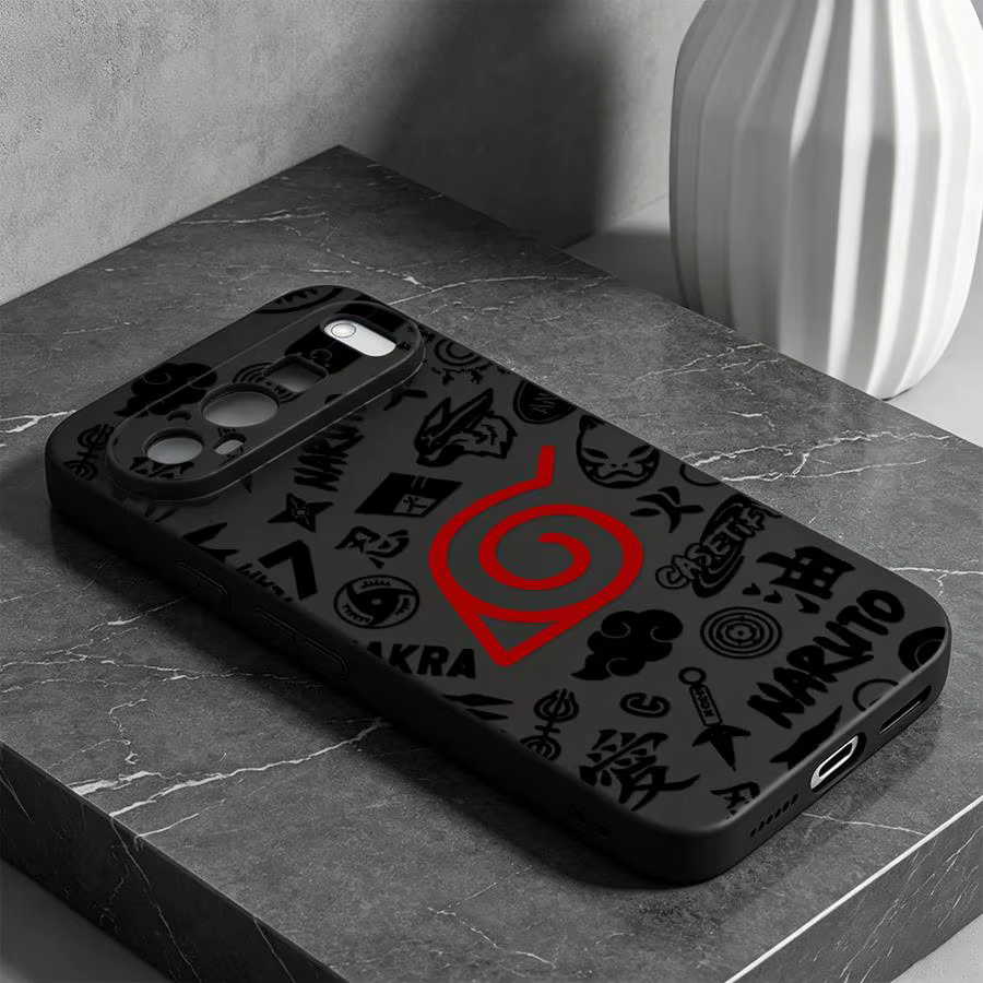 Coque de téléphone avec logo Anime N-arutos pour Google Pixel 10A 9a 7a 6a 8a 6 7 8 Pro 10 9 Pro XL
