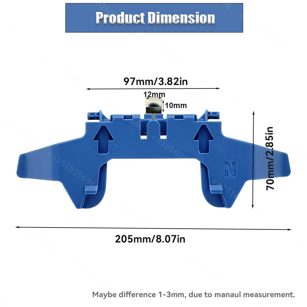 Support de sac à poussière de remplacement pour aspirateurs Miele S8310-S8390 7793096 7793095
