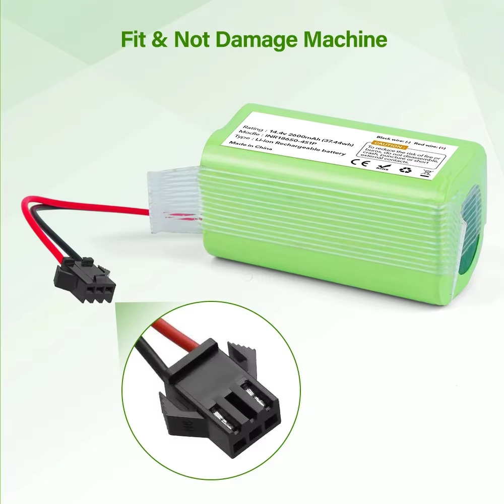 Robot aspirateur ILife INR18650 M26-4S1P pleine capacité 14.4V 3500mAh batterie au Lithium