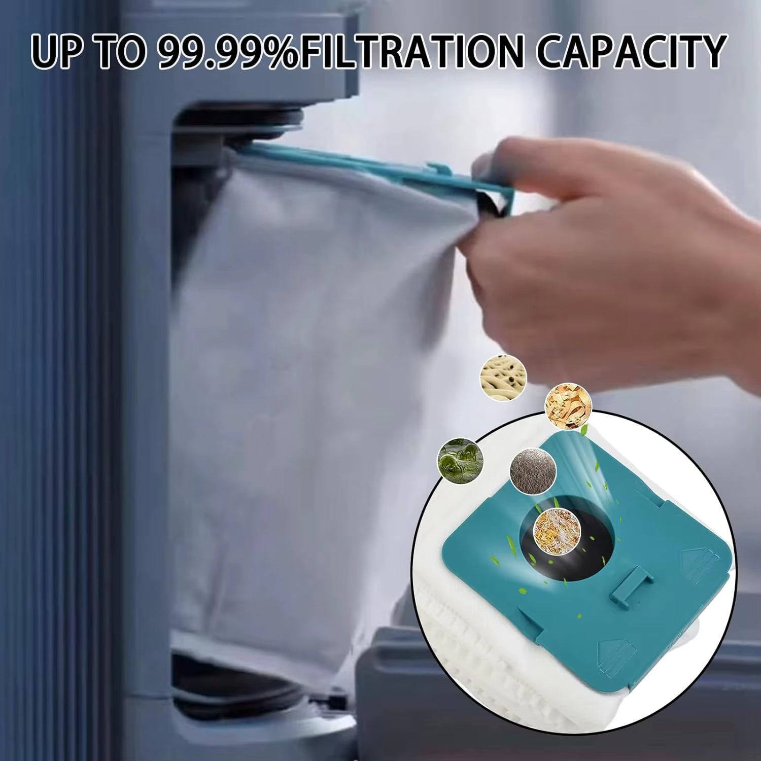 Sacs d'aspirateur de qualité supérieure utilisés pour les accessoires