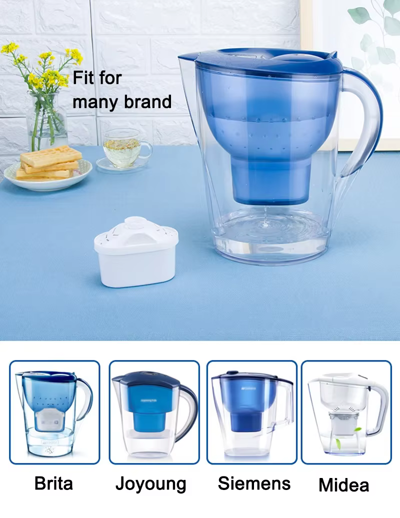 Pour Brita Maxtra 2 pièces/6 pièces cartouche de filtres à eau calcaire impuretés de chlore purifier bouilloire active filtre à eau au charbon