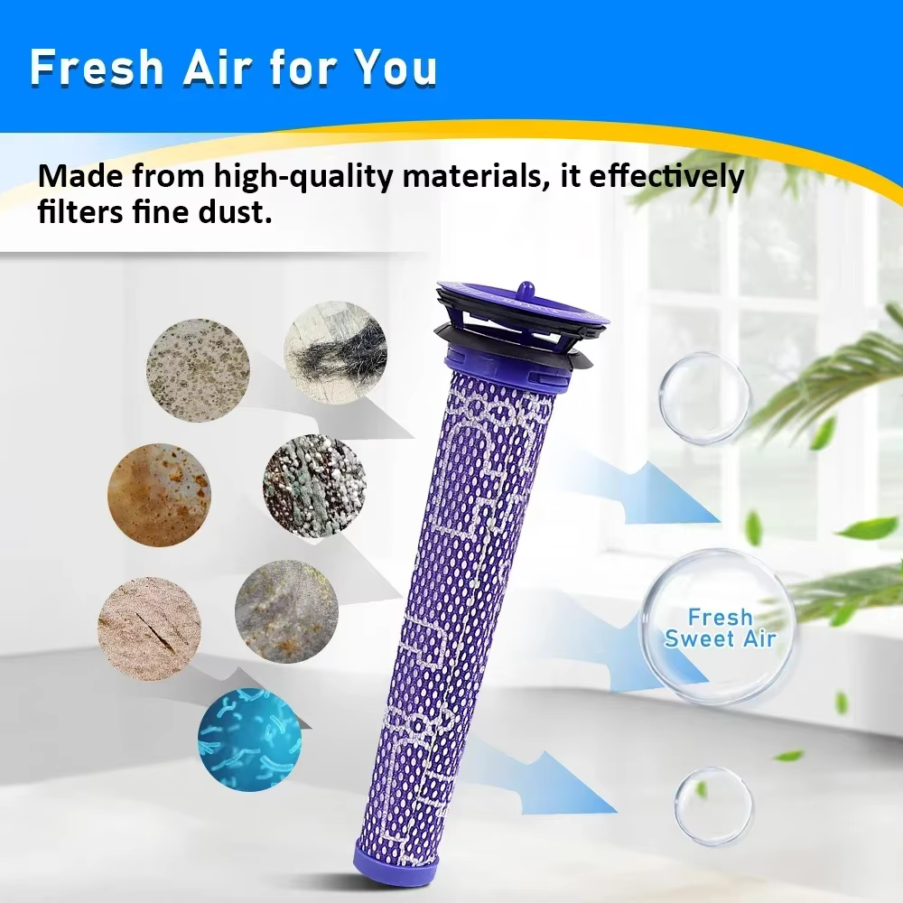 Kit de remplacement de pré-filtre pour aspirateur sans fil Dyson V7 V8