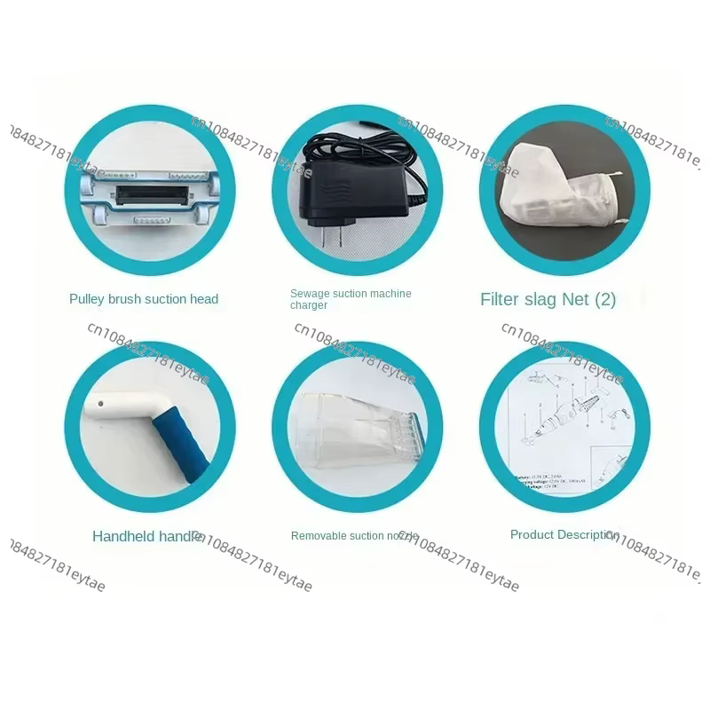 Nouvel aspirateur de piscine rechargeable de petite taille