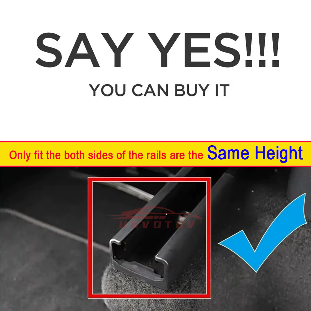 4 protections de rail de siège pour Tesla Model 3 Y Juniper YL Accessoires 2026 - 2021 Tapis de protection pour rail coulissant de siège arrière
