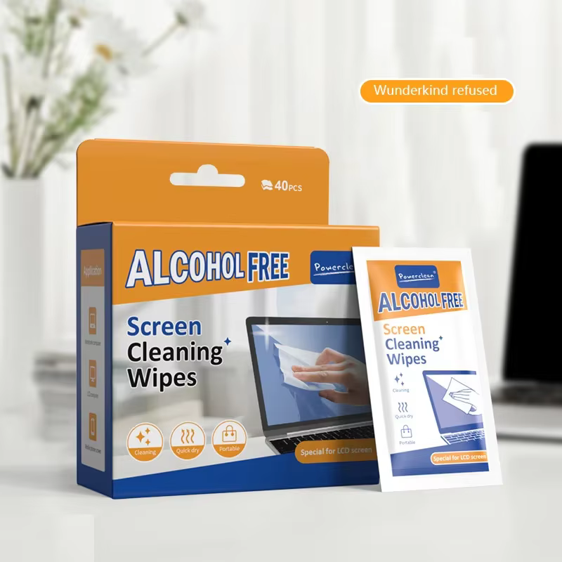 40 lingettes nettoyantes pour PC