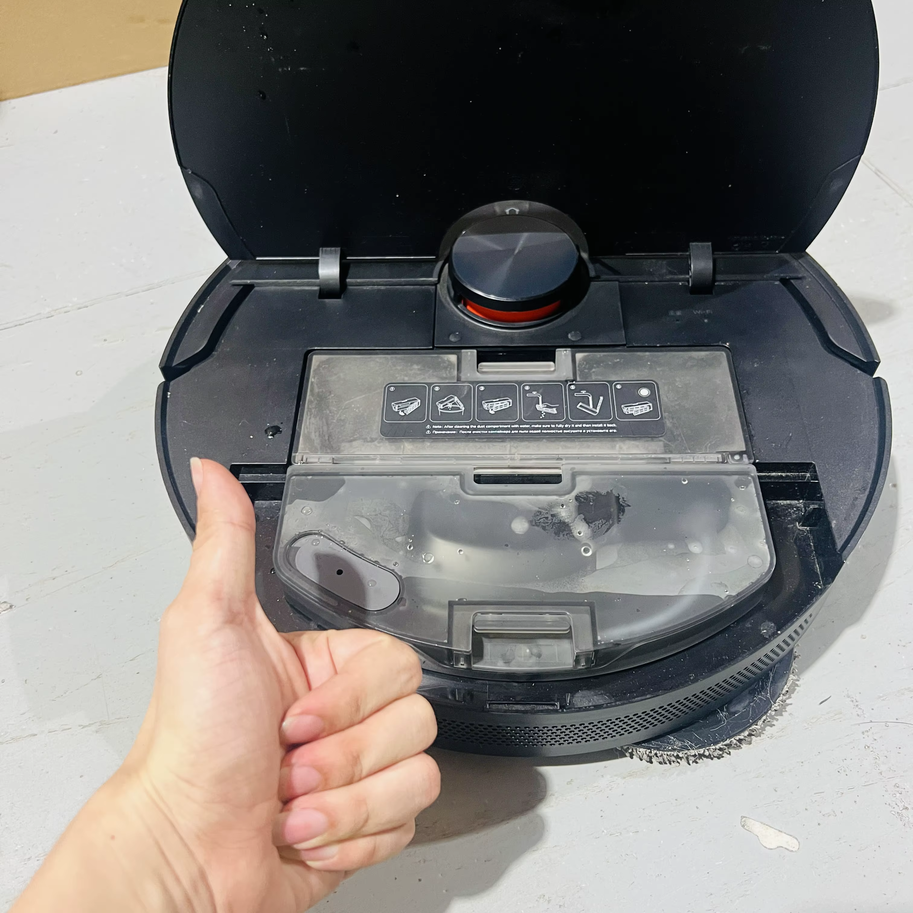 Accessoires d'origine pour réservoir d'eau du robot aspirateur Poбoт-nылecoc S20+