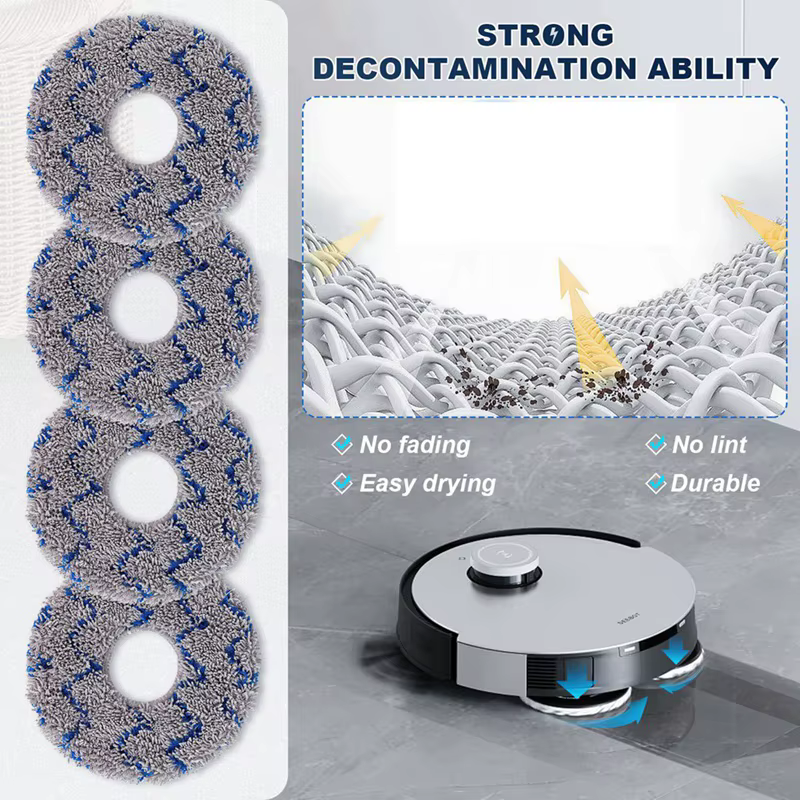 * ABUB – ensemble d'accessoires pour aspirateur Robot Ecovacs Deebot X1 Omni X1 Turbo X1 Plus