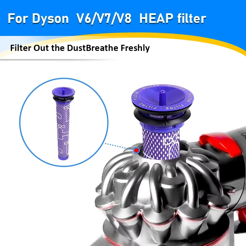 Kit de filtres de remplacement pour aspirateurs sans fil Dyson V7 V8