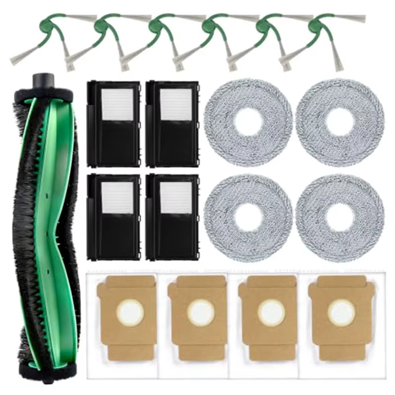 Kit d'accessoires B98A-20 pièces pour Irobot Roomba 415X/ Plus 516/ Plus 576 Combo pour Plus 415/ 515/ 416/ 575/ Plus 575X Combo