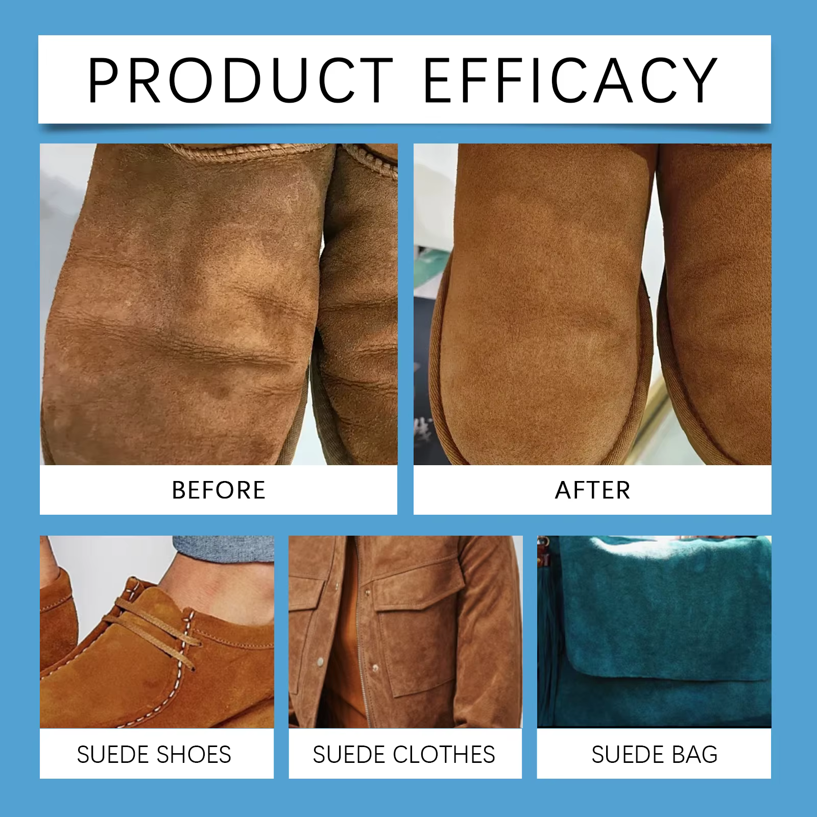 Nettoyant pour cuir suédé