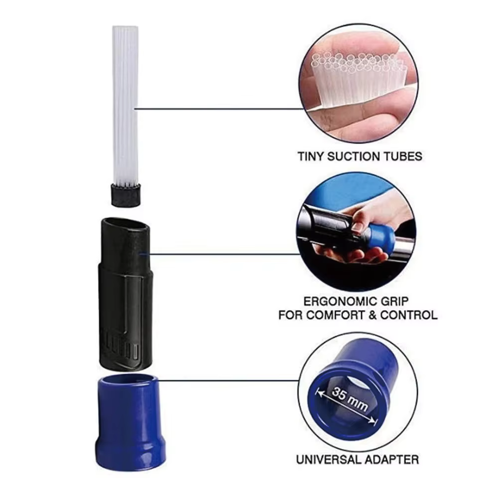 Pour Dyson/pour Samsung/pour Philips aspirateur Tubes de paille multifonctions brosse à poussière et à saleté