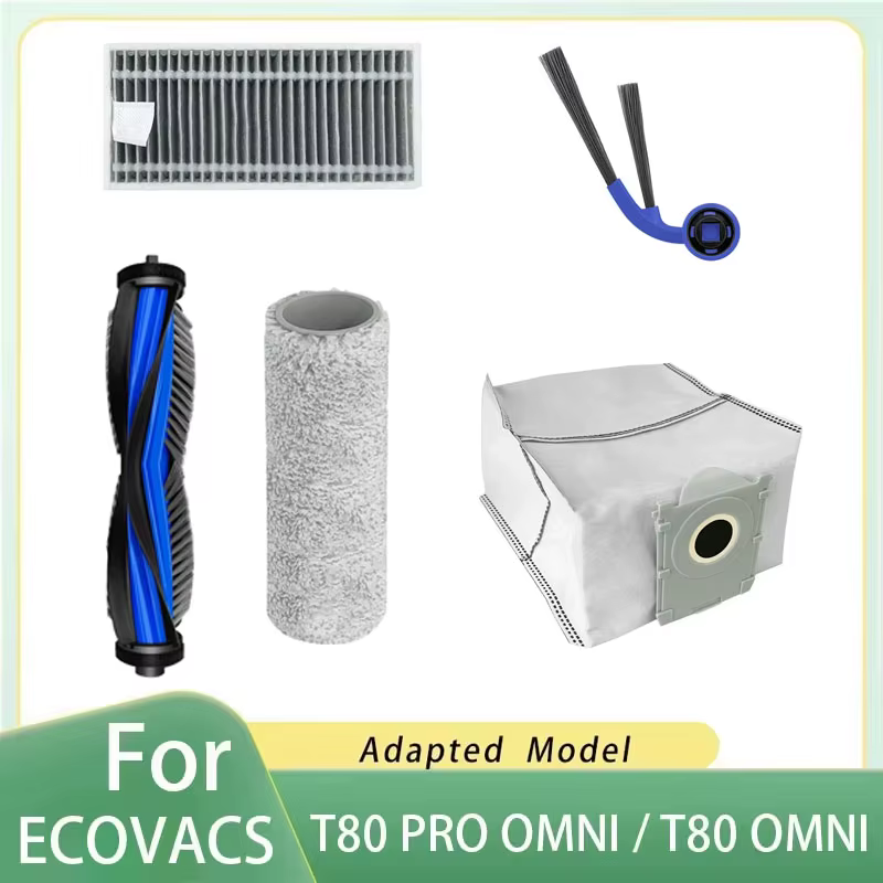 Pour aspirateurs ECOVACS T80 PRO OMNI / T80 OMNI : Rouleau principal