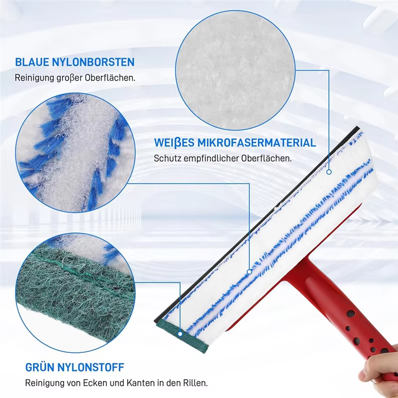 Couvercles en Microfibre remplacement Forvileda essuie-glace professionnel 2 en 1 rondelle couvertures de nettoyage de