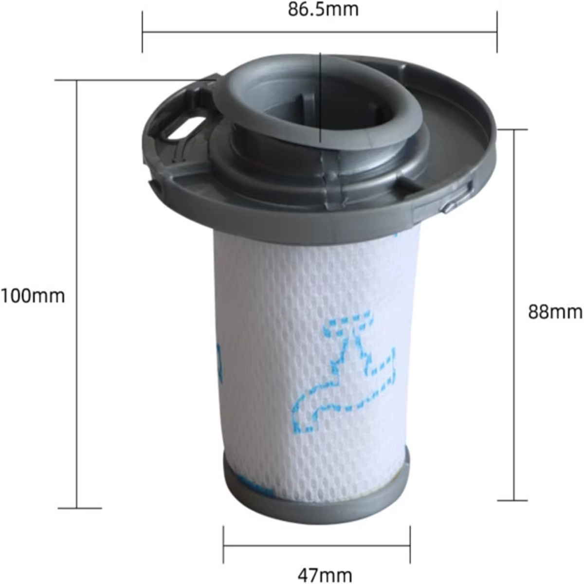 Filtre lavable pour Rowenta x-force Flex 8.60 RH96 / X-PERT 6.60 RH68