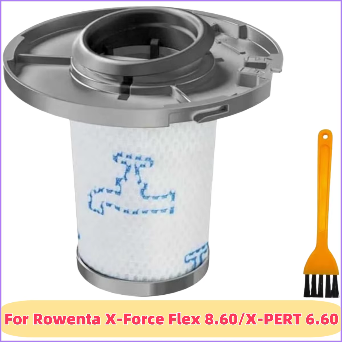 Filtre lavable pour Rowenta x-force Flex 8.60 RH96 / X-PERT 6.60 RH68
