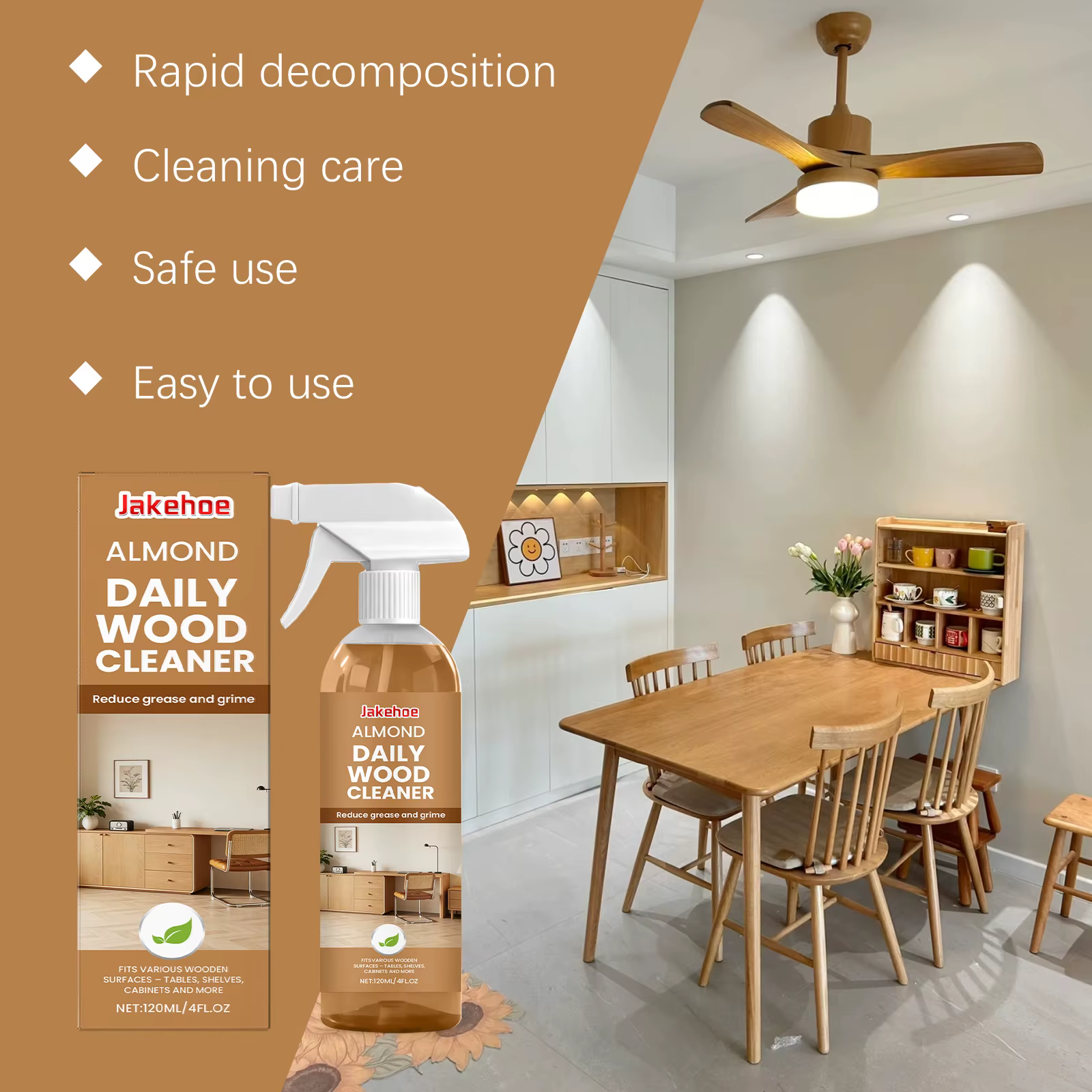 Nettoyant pour meubles en spray