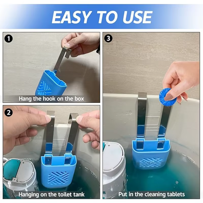 1 ou 2 ensembles de distributeurs solides pour toilettes suspendues