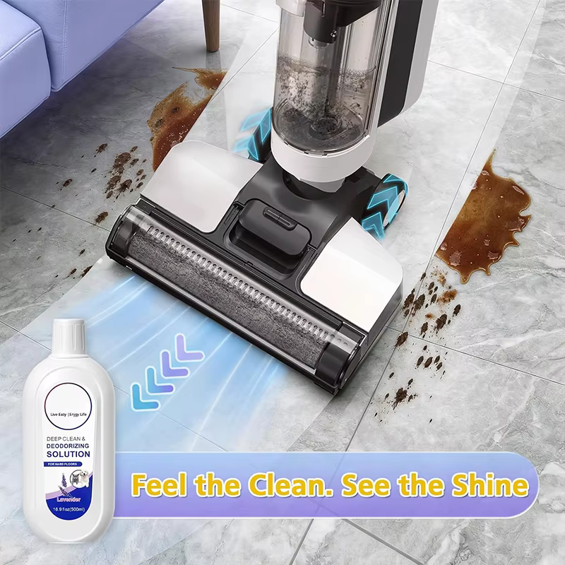 Pour Tineco FLOOR ONE S3/ S5/Pro2/Combo/S7Pro toutes séries Solution de nettoyage Robot aspirateur nettoyeur de sol parfum de lavande 500ml
