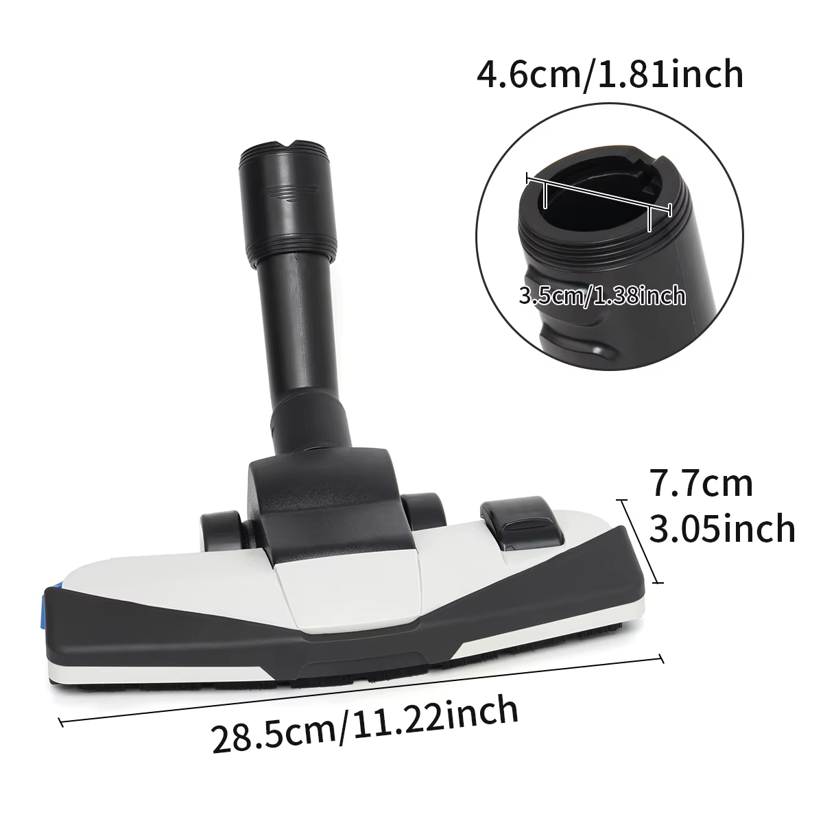 Buse de brosse à vide pour sols 35 mm pour aspirateurs Philips FC9735 FC9734 FC9732 FC9515 FC8515 FC8720 FC8680 FC9530