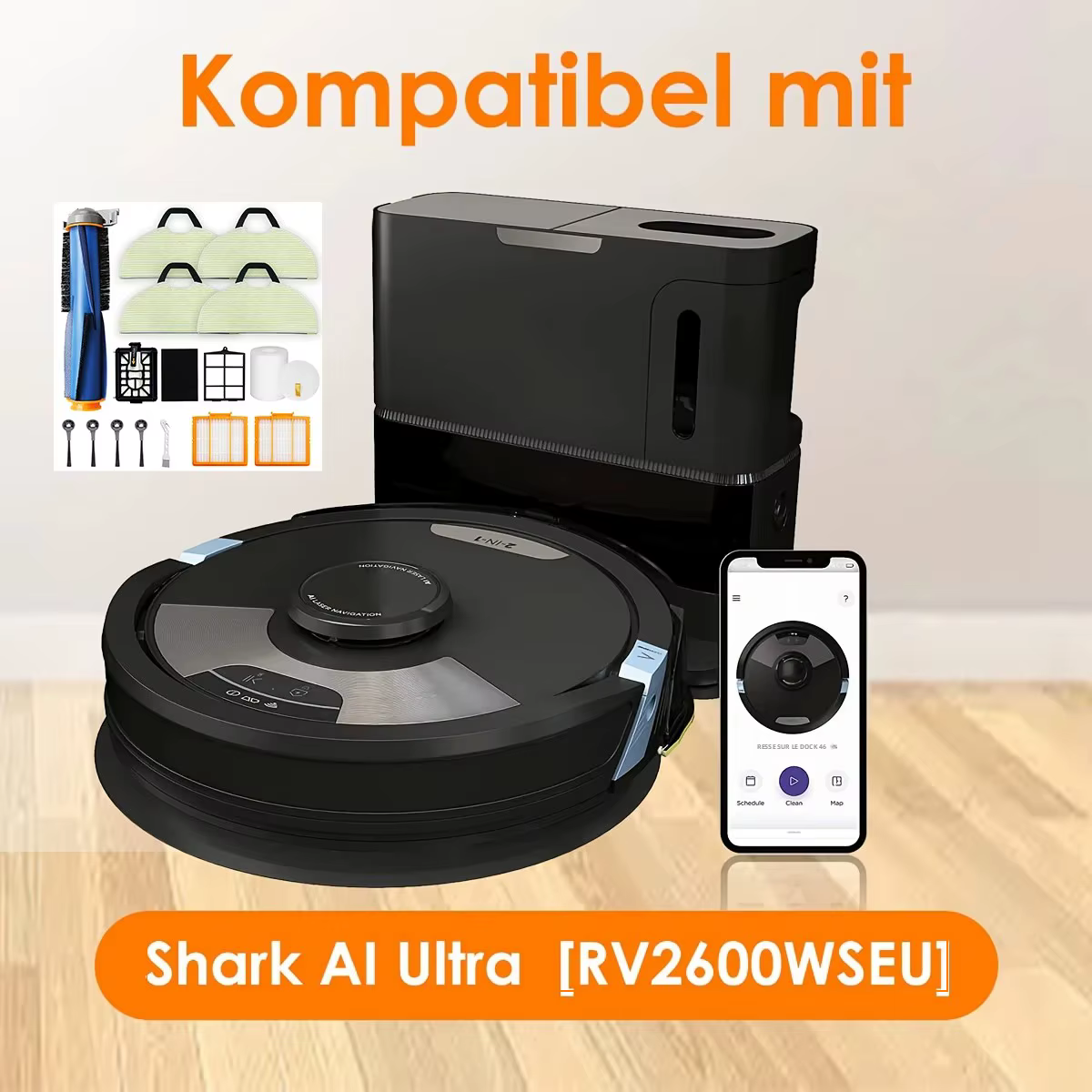 Accessoires pour aspirateur robot Shark AI Ultra 2 en 1