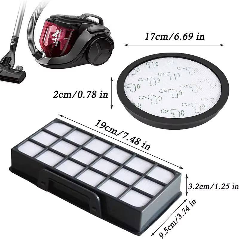 Filtre Hepa pour Rowenta ZR 006001 Kit d'accessoires