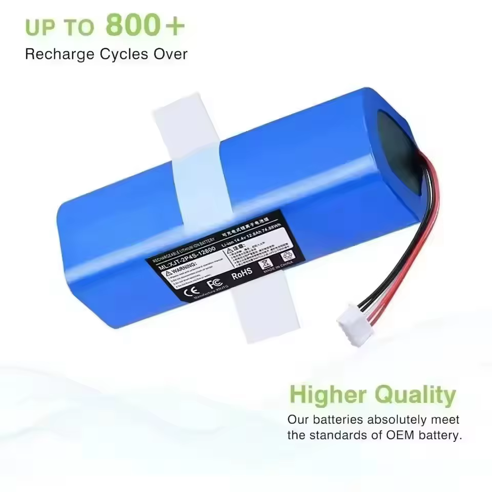 Nouvelle Batterie ECOVACS 2026 S10-LI-144-5200 12800mAh pour Aspirateur Robot