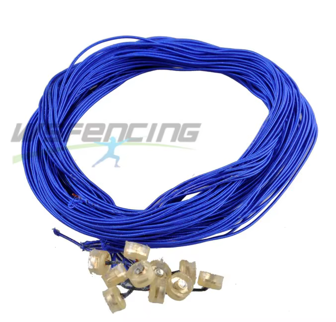 WSFENCING – combinaison d'accessoires en fil et point de feuille d'épee pour clôture, accessoires essentiels pour équipement d'escrime Epee et feuille