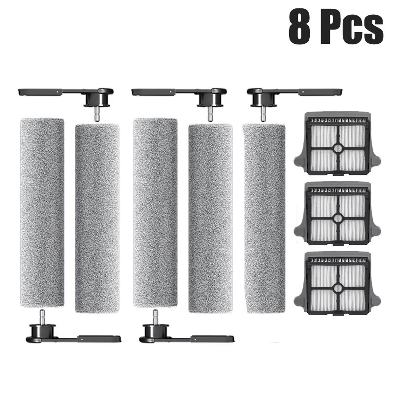 Kits de brosses détachables et de filtres HEPA pour aspirateur Tineco Floor One S6 Pro/S7 Pro Version 2 S7 Flashdry
