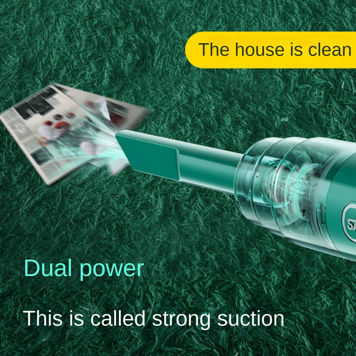 Aspirateur sans fil portable pour voiture