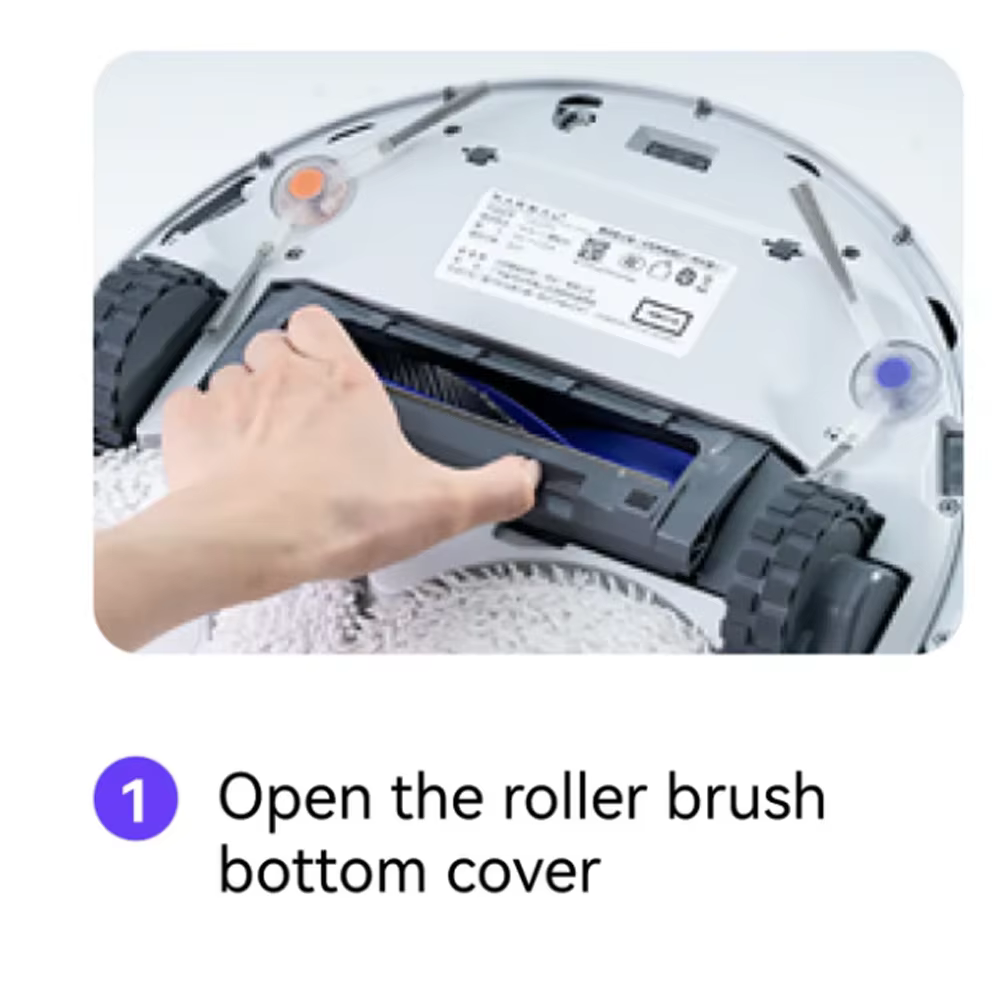 Brosse à rouleaux originale Narwal pour accessoires d'aspirateur robot Flow