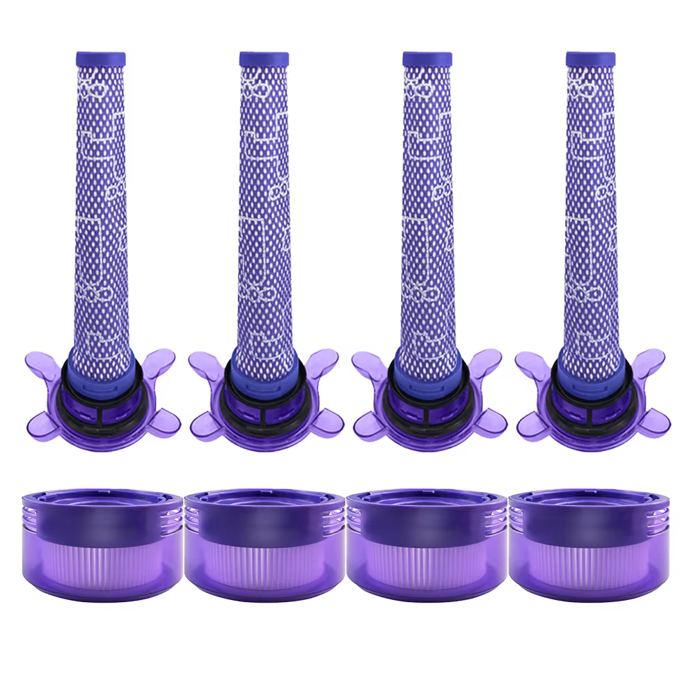 Pré-filtre et post-filtre V8 améliorés pour aspirateur à main Dyson V8 FOCUS Mattress SV25 SV37