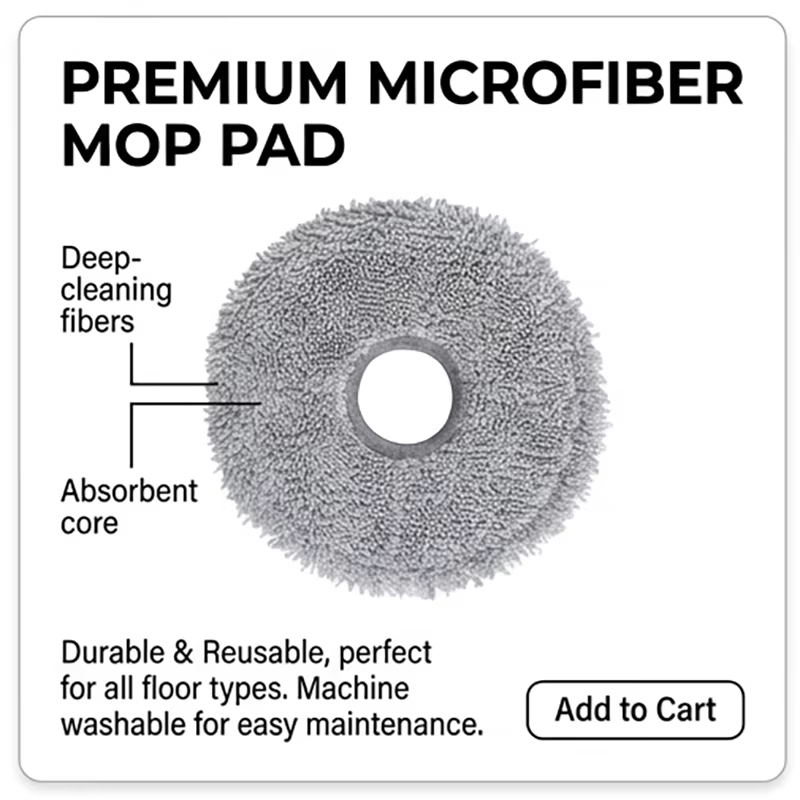 Accessoires pour aspirateur robot Dreame D20 Ultra / L10s