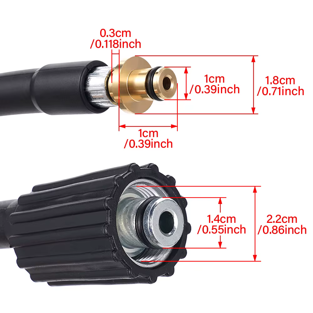 Tuyau de nettoyage haute pression de remplacement pour Karcher K2 K3 K4 K5 K6 K7