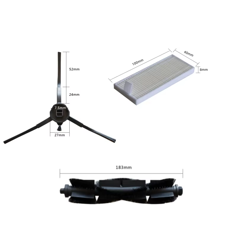 Pièces de rechange pour aspirateur robot Rowenta x-plagro70 + RRaster 97 RR8497WH