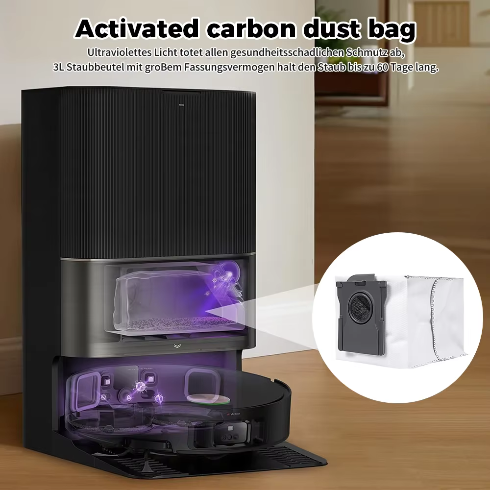 Sac à poussière pour aspirateur Dreame X30 Ultra/X40 Ultra/X50