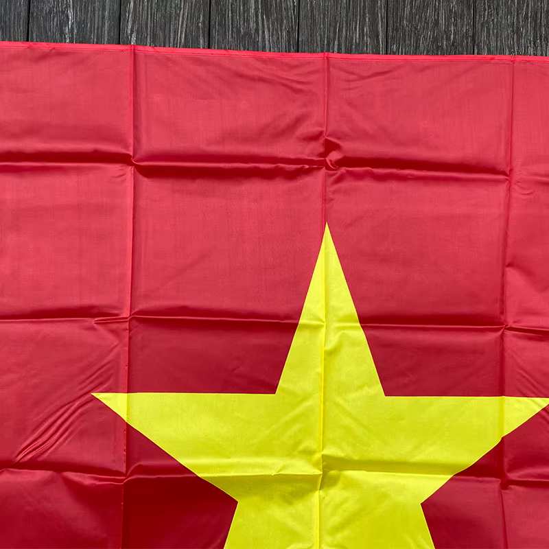 xvggdg bannière Drapeau du Vietnam 3x5 pieds Drapeau national du Vietnam
